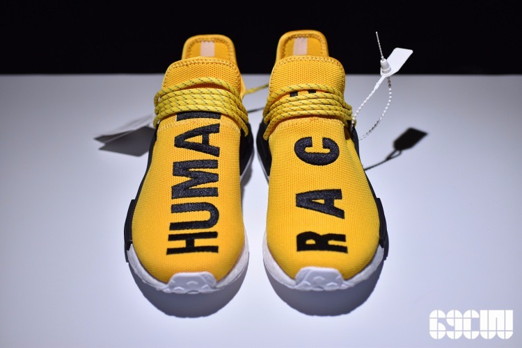 zapatillas human race amarillas