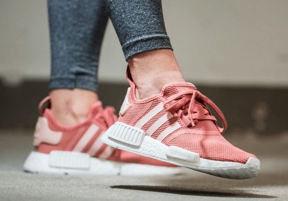 adidas nmd mujer gris y rosa