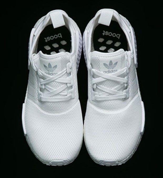 Zapatillas adidas Nmd R1 Running Mujer Blancas Originales Zapatillas adidas Nmd R1 Running Mujer Blancas Originales