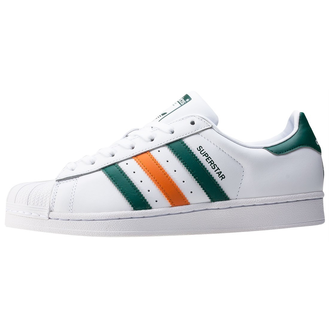 adidas superstar verde naranja