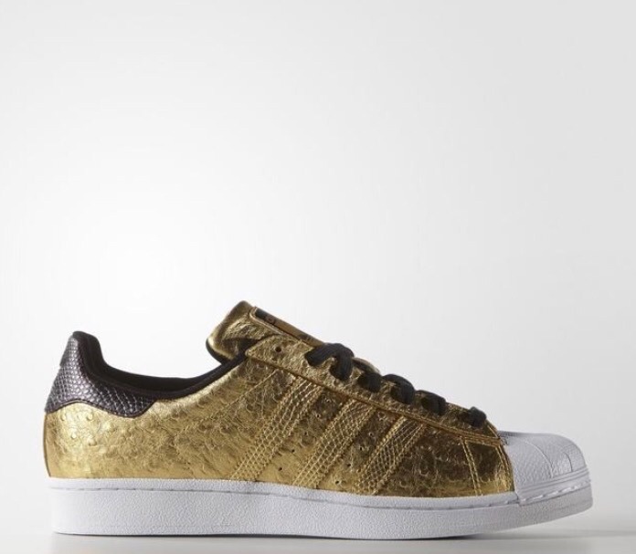 adidas superstar doradas