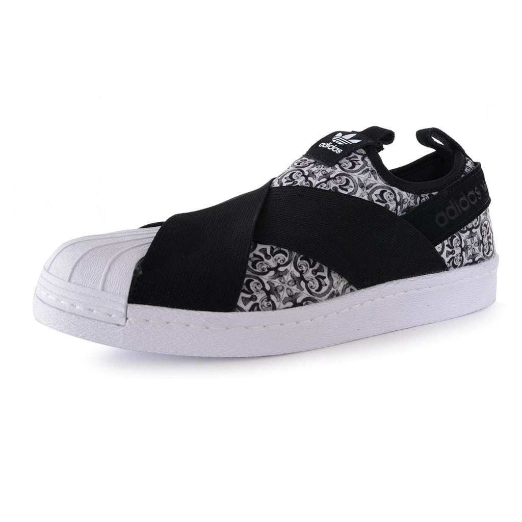 zapatillas superstar slip on mujer