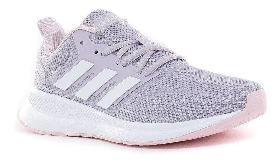 Zapatillas adidas Runfalcon Mujer Running Lila Zapatillas adidas Runfalcon Mujer Running Lila