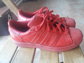 adidas zapatilla superstar rojas