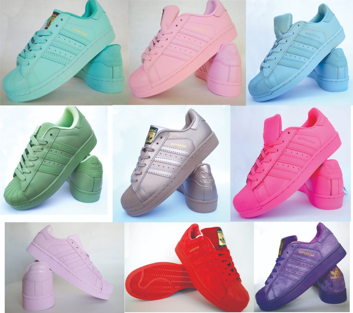 zapatillas adidas superstar colores