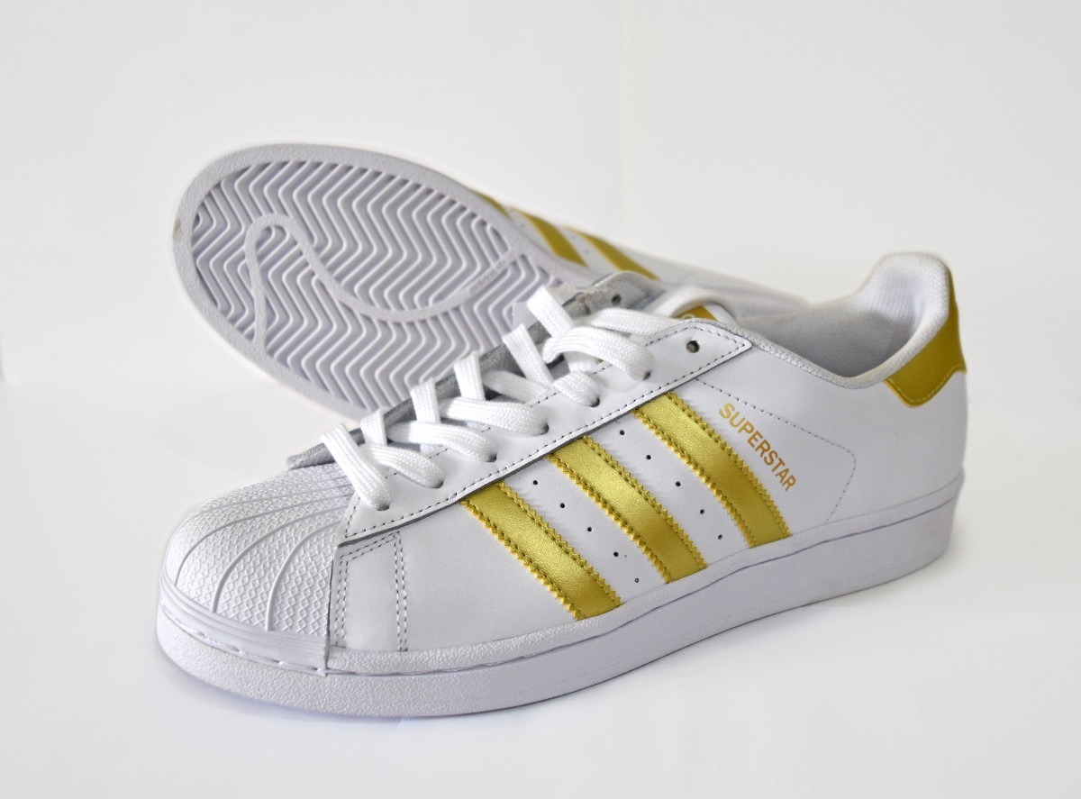 adidas superstar doradas