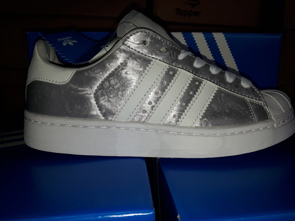 Zapatillas adidas Superstar Originales Mujer Blancas Zapatillas adidas Superstar Originales Mujer Blancas