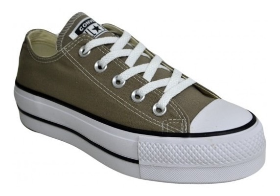 all star converse gris mujer
