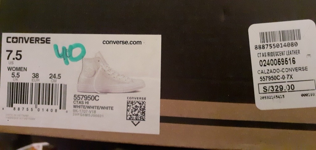 converse mujer piel 38 converse mujer piel 38