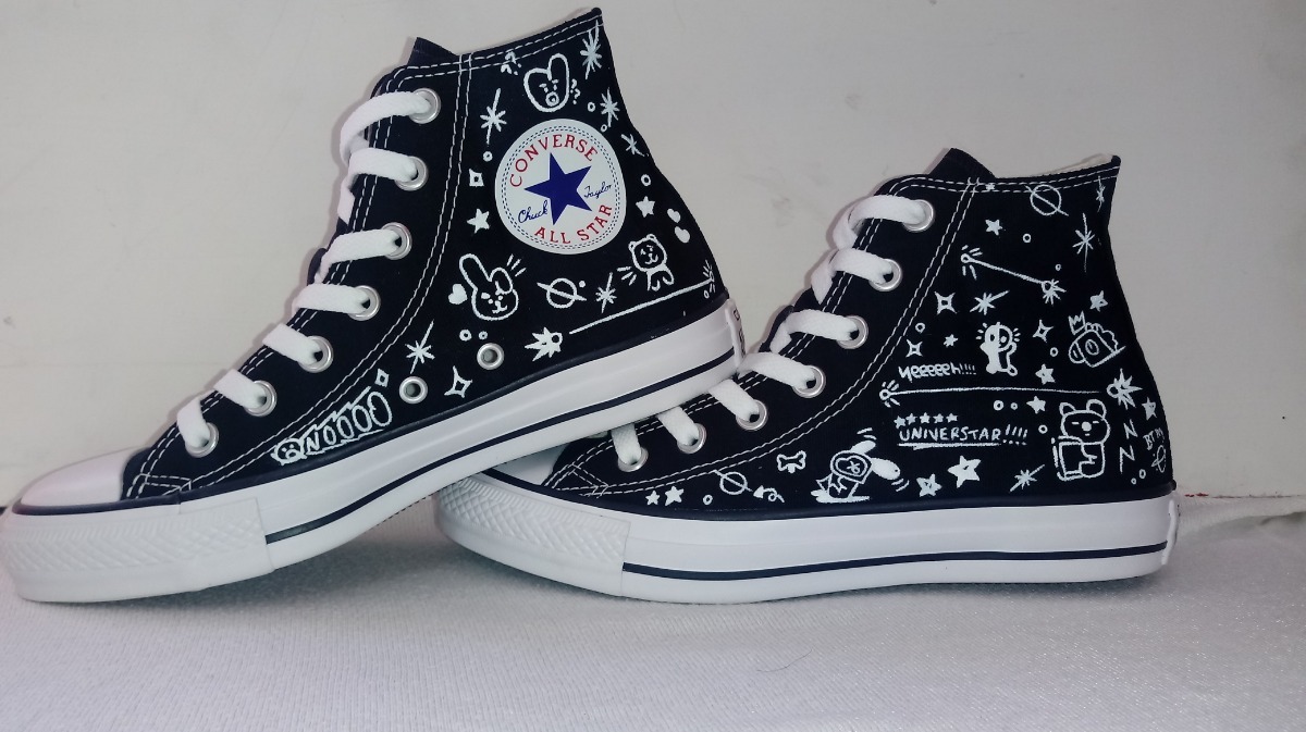 converse negras unisex converse negras unisex