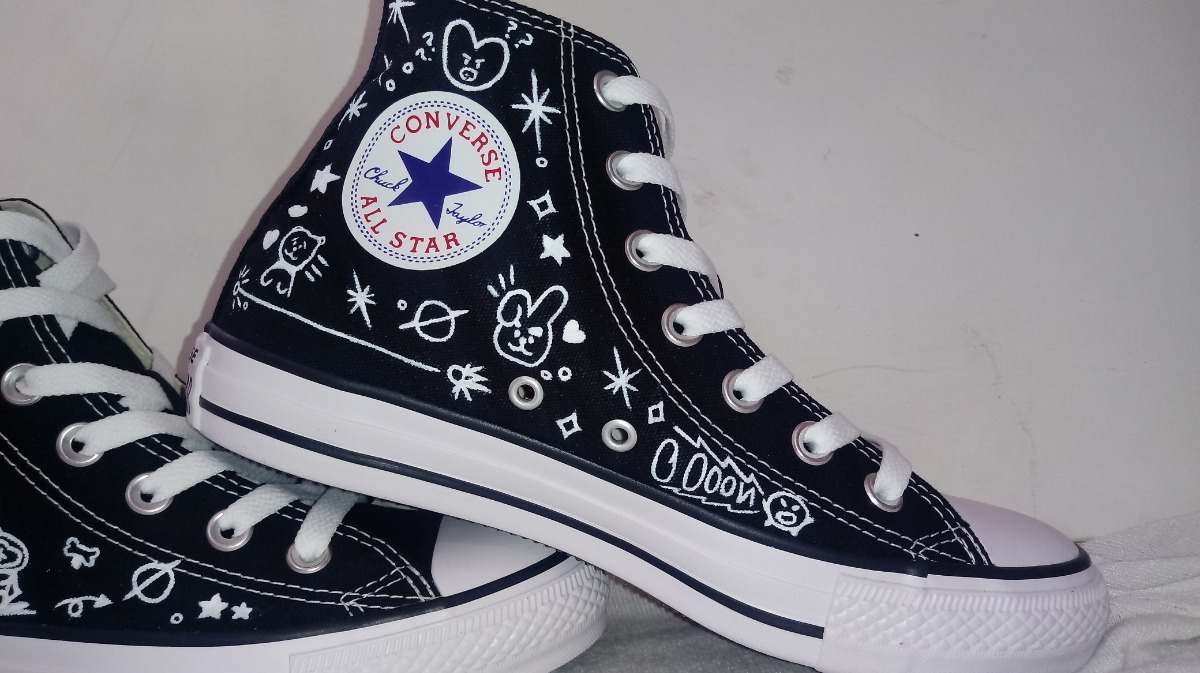 converse negras unisex converse negras unisex