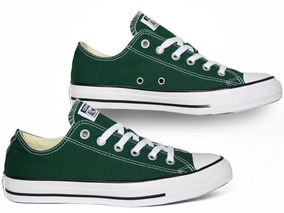 converse verdes bajas