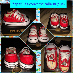 converse talla 18