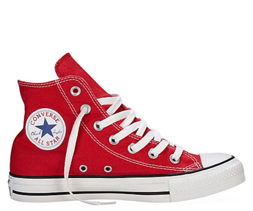 zapatillas converse rojas hombre