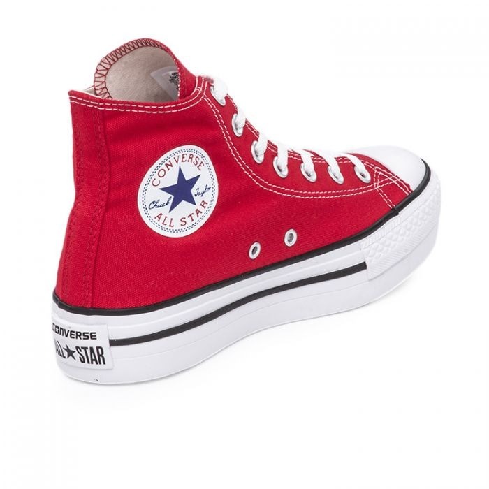 Converse Rojas Mujer Plataforma SAVE 49% - thecocktail-clinic.com