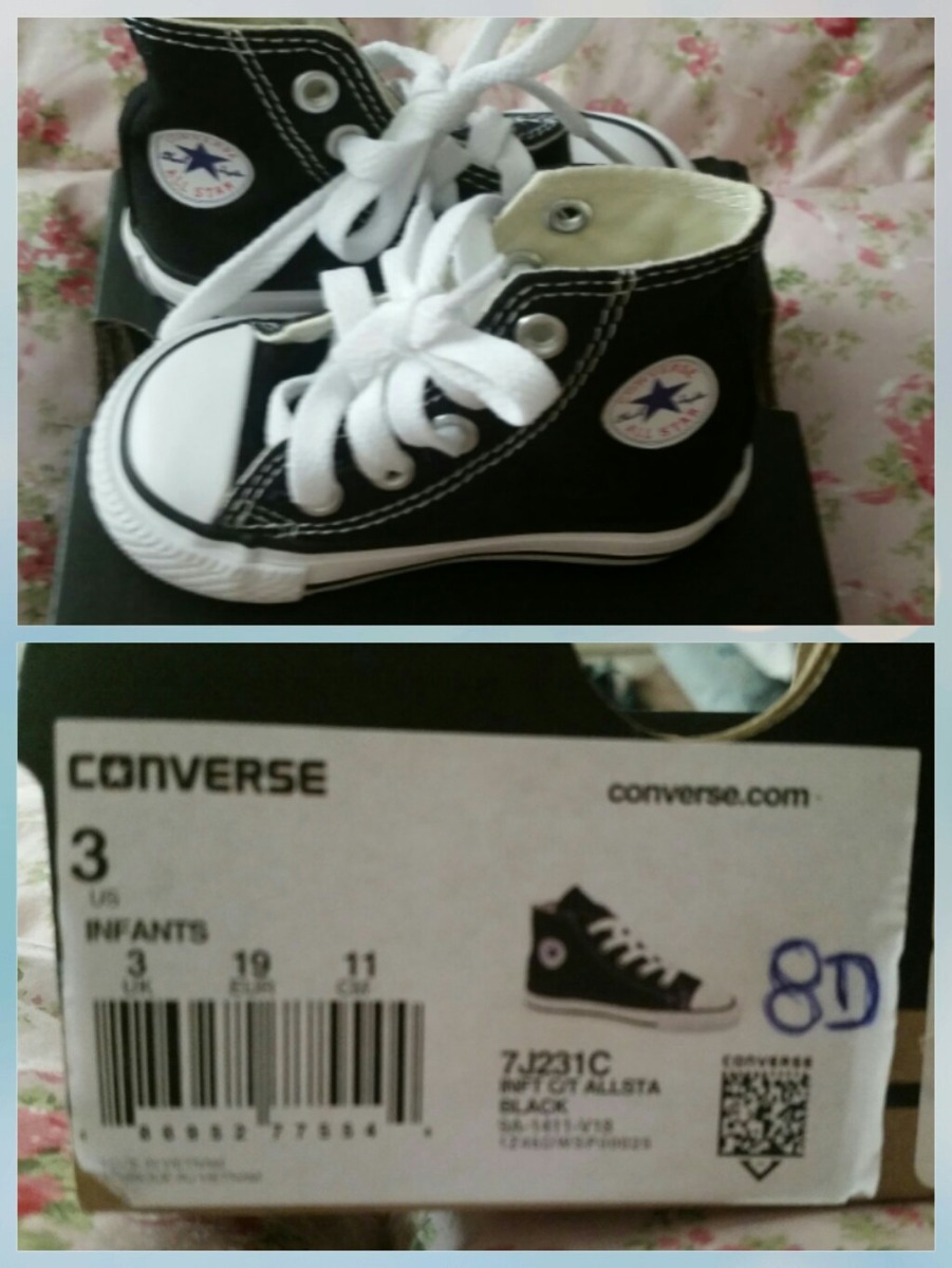 converse talla 19