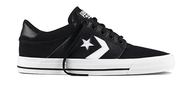 converse tre star suede trainers