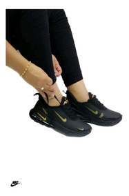 tenis nike negros mujer