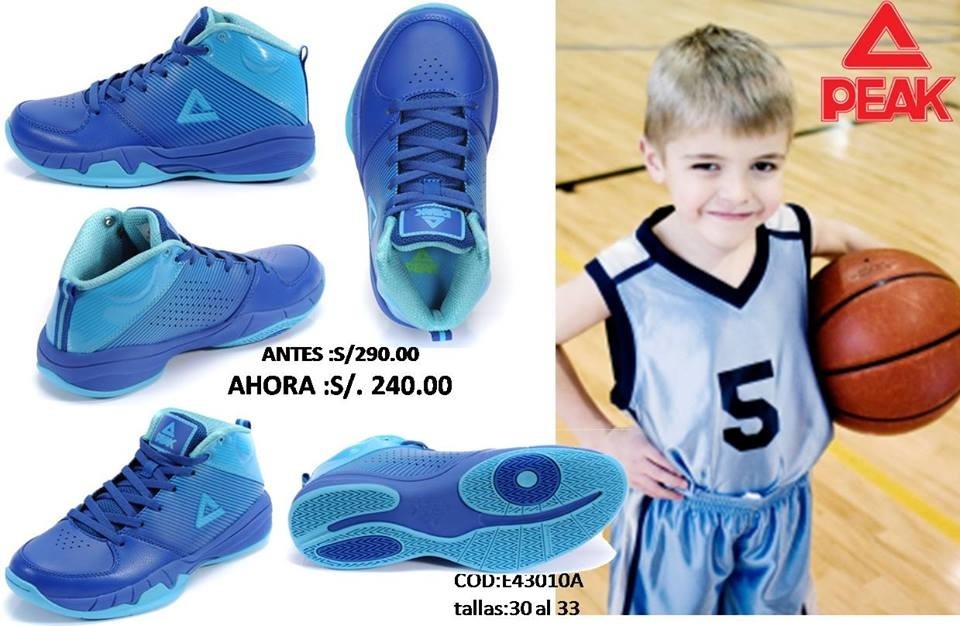 ▷ Zapatillas de baloncesto para niños