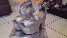 Glam Plateadas5 Marca Essex De Zapatillas Fiesta hCdQrtsx