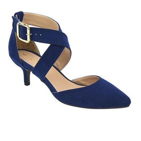 6cm Vestir Dama 020436 De Para Marino Zapatillas Tacón Tp19 6gb7yf