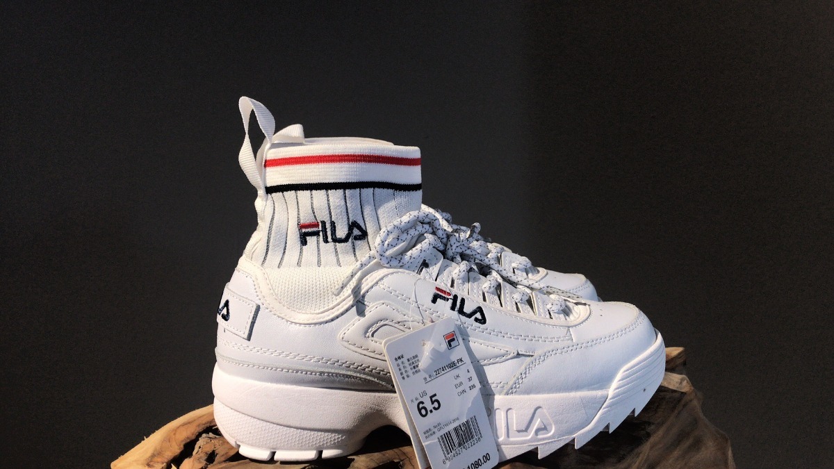 fila disruptor sock fit