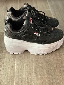 zapatillas fila disruptor negras