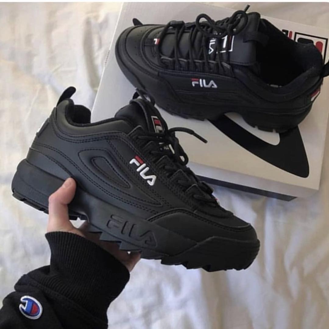 Zapatillas Fila 2 Negras | 54% OFF