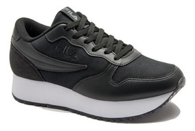zapatillas altas fila mujer