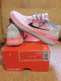 nike free rn flyknit mujer rosas