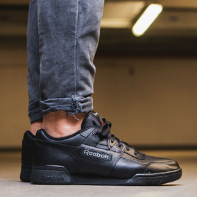 reebok classic negras hombre