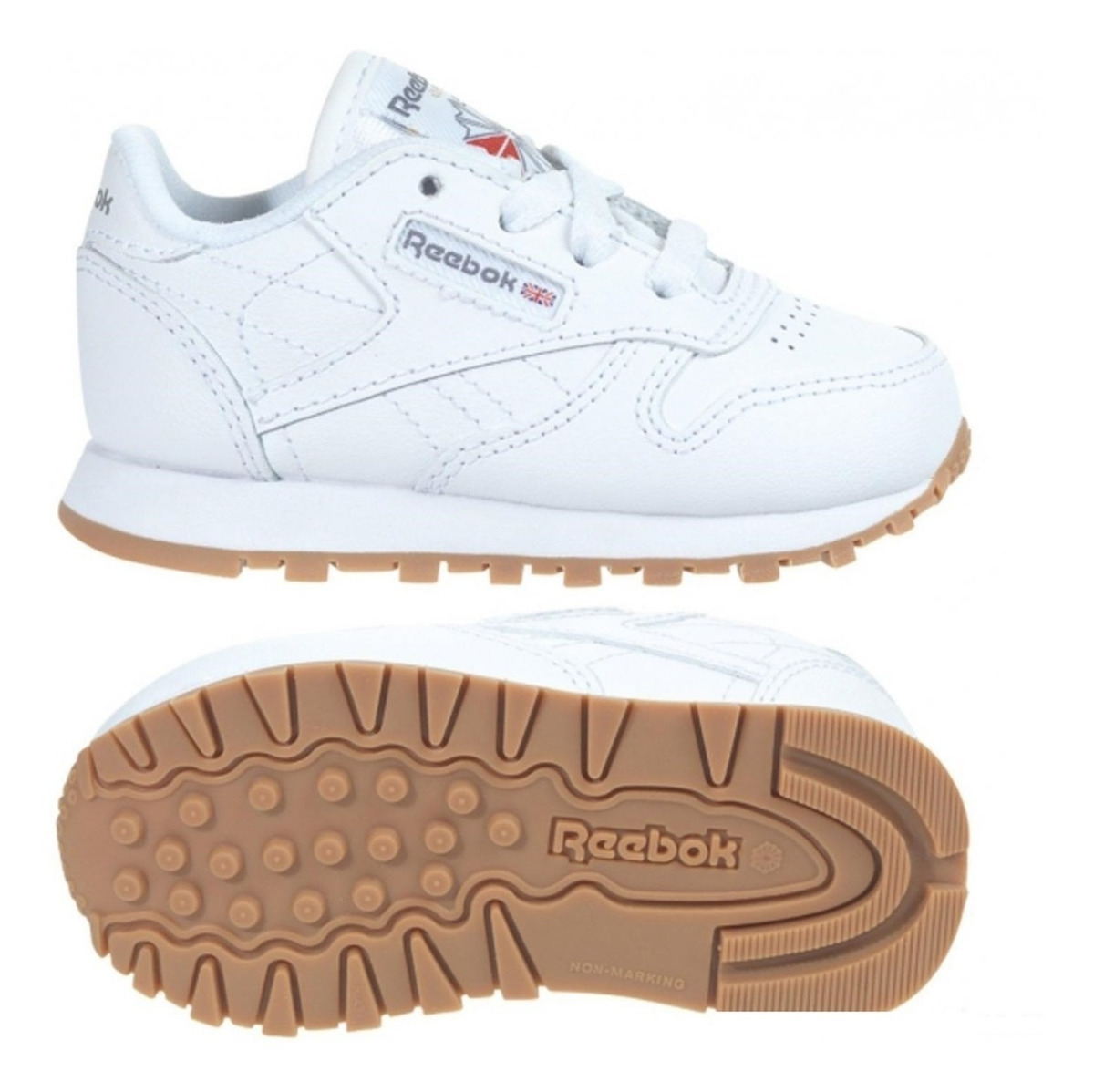 reebok classic suela marron