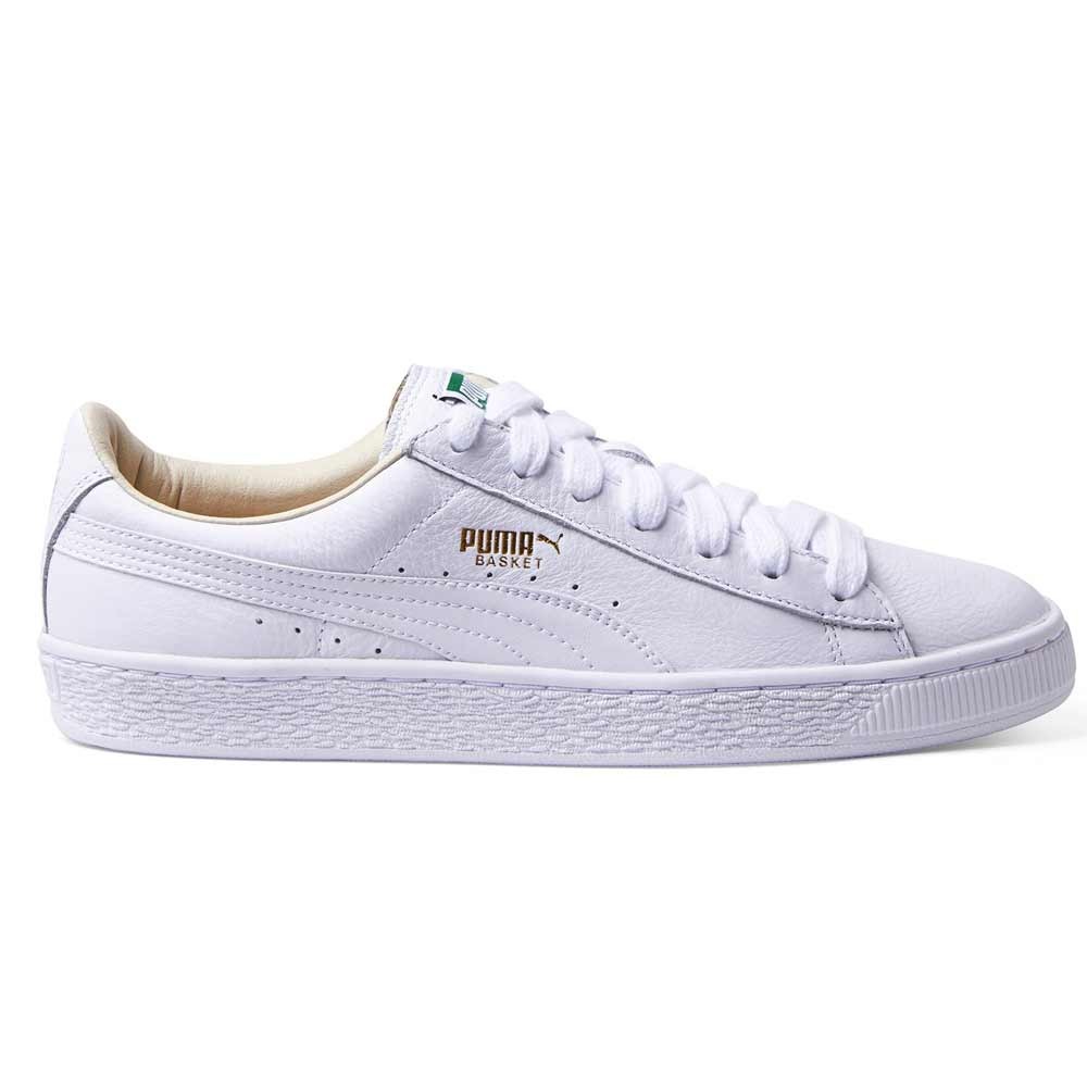 puma basket blancas hombre