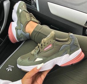 adidas mujer verde militar