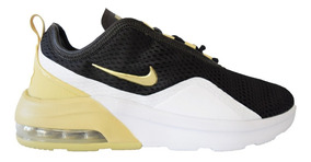 nike air max negras con dorado