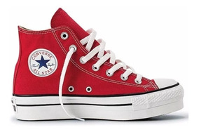 converse mujer plataforma rojas converse mujer plataforma rojas