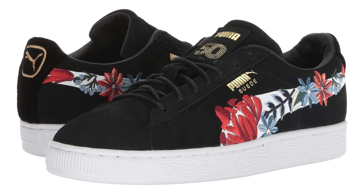 zapatillas puma suede hyper embelished