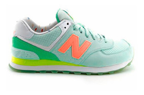 zapatillas nb verdes