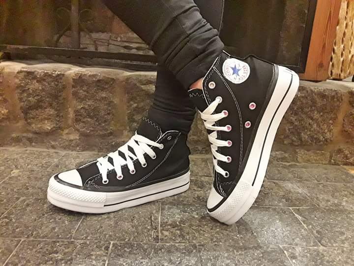 converse altas negras sin plataforma converse altas negras sin plataforma