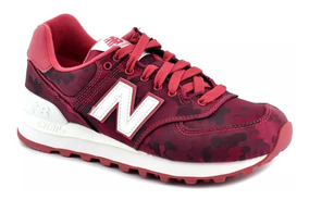 zapatillas new balance mujer bordo