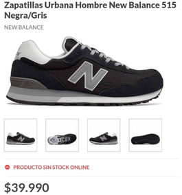 Zapatillas New Balance Nuevas 515 Negragris Zapatillas New Balance Nuevas 515 Negragris