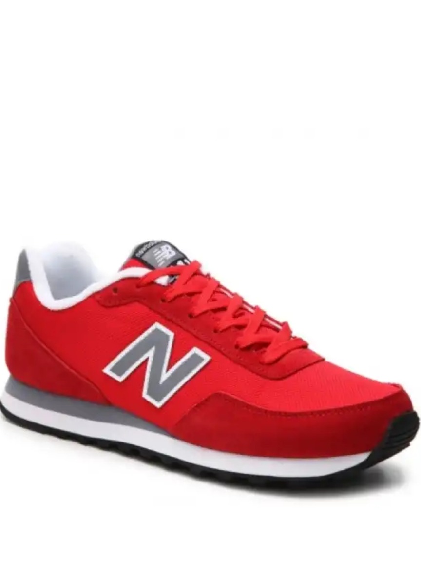 zapatillas nb rojas