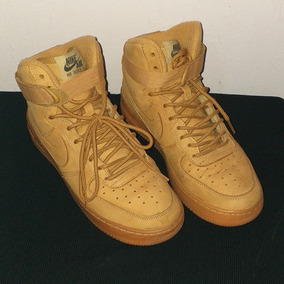 nike air force botas marrones