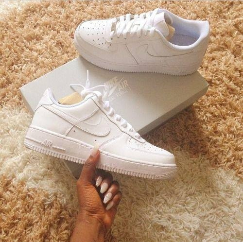 zapatillas nike air force blancas