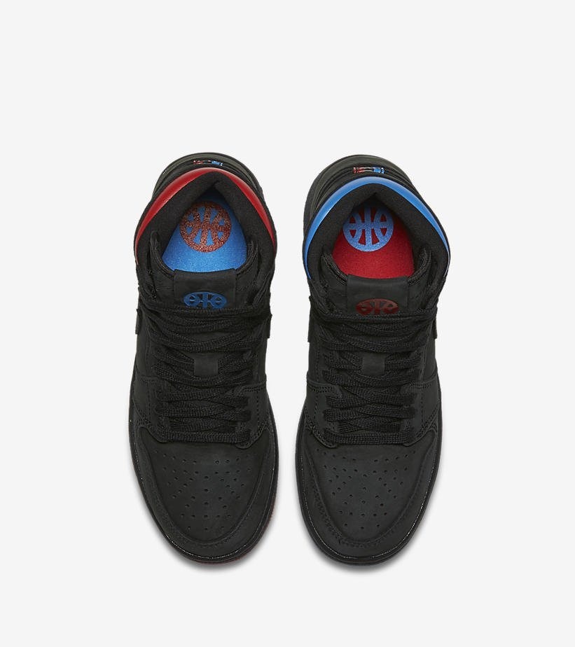 Zapatillas Nike Air Jordan 1 Retro High Og Negro Azul Rojo Zapatillas Nike Air Jordan 1 Retro High Og Negro Azul Rojo