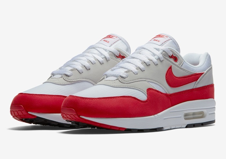 air max 1 rojo y blanco