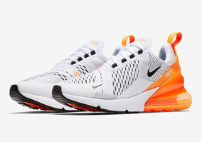 nike air max 270 blancas y naranjas