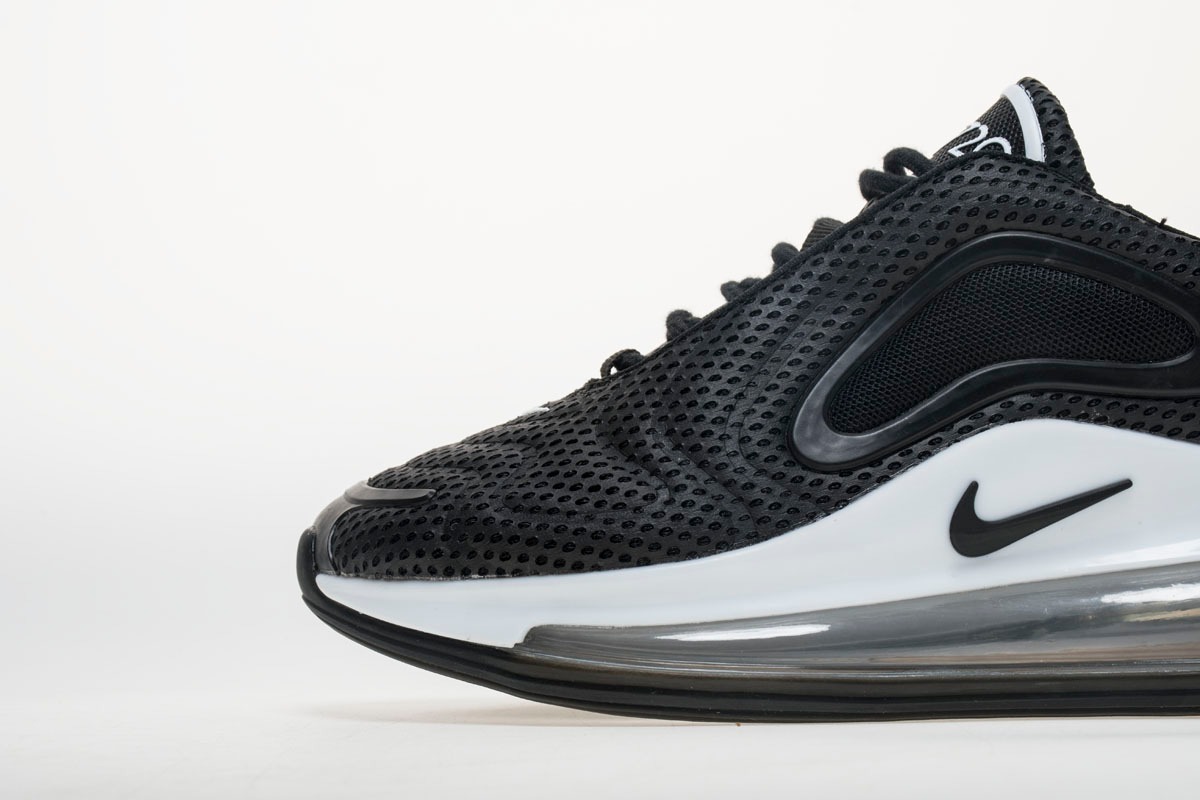 nike 720 negro con blanco