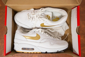 air max 90 negro y dorado