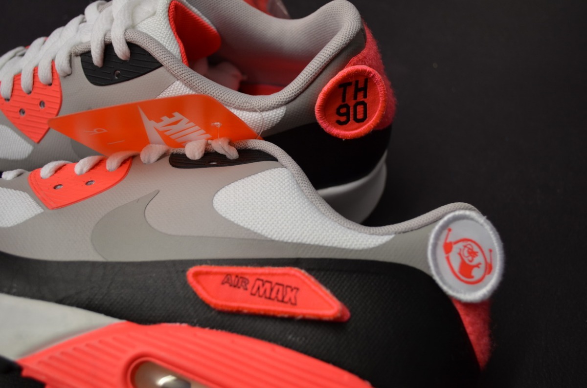 Nike air max 90 infrared patch top quality nike air max 90 patch 0451c 2e00f